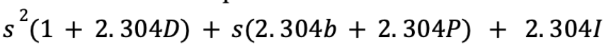 Characteristic Equation